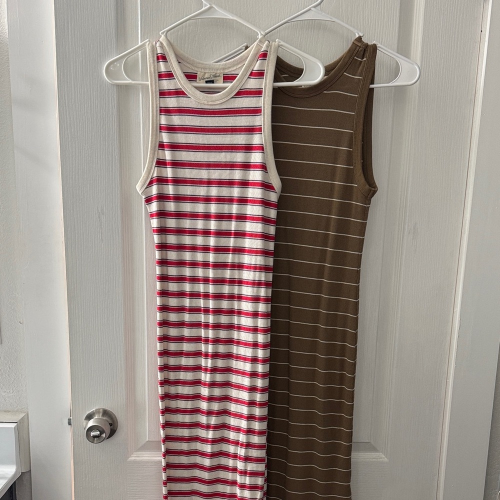 Universal Thread Striped Maxi Dresses - image 1